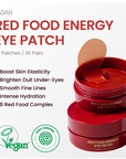 YADAH RED FOOD ENERGY AUGENPATCH