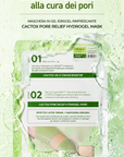 Dr.Melaxin Cactox Poren-Relief Jelly Cream Hydrogel Maske