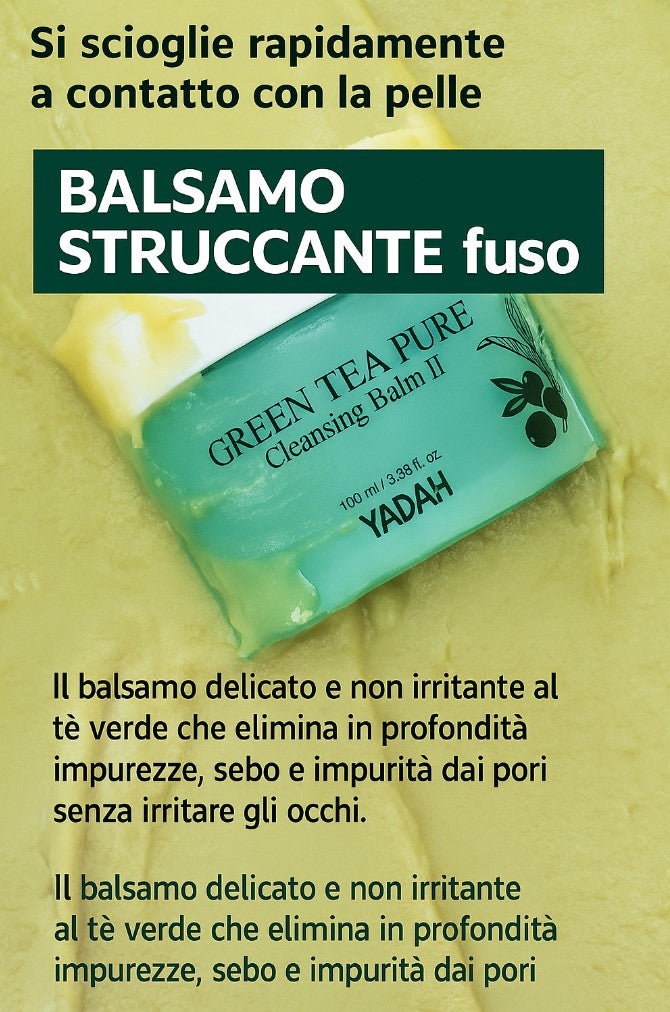 YADAH Grüner Tee Reiner Reinigungsbalsam