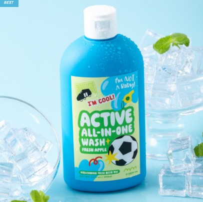 I'm not a baby Active All-in-One Waschlotion Frischer Apfel