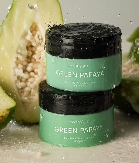 shaishaishai GREEN PAPAYA Poren tiefenreinigender Balsam