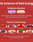 YADAH RED FOOD ENERGY AUGENPATCH