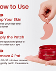 YADAH RED FOOD ENERGY AUGENPATCH