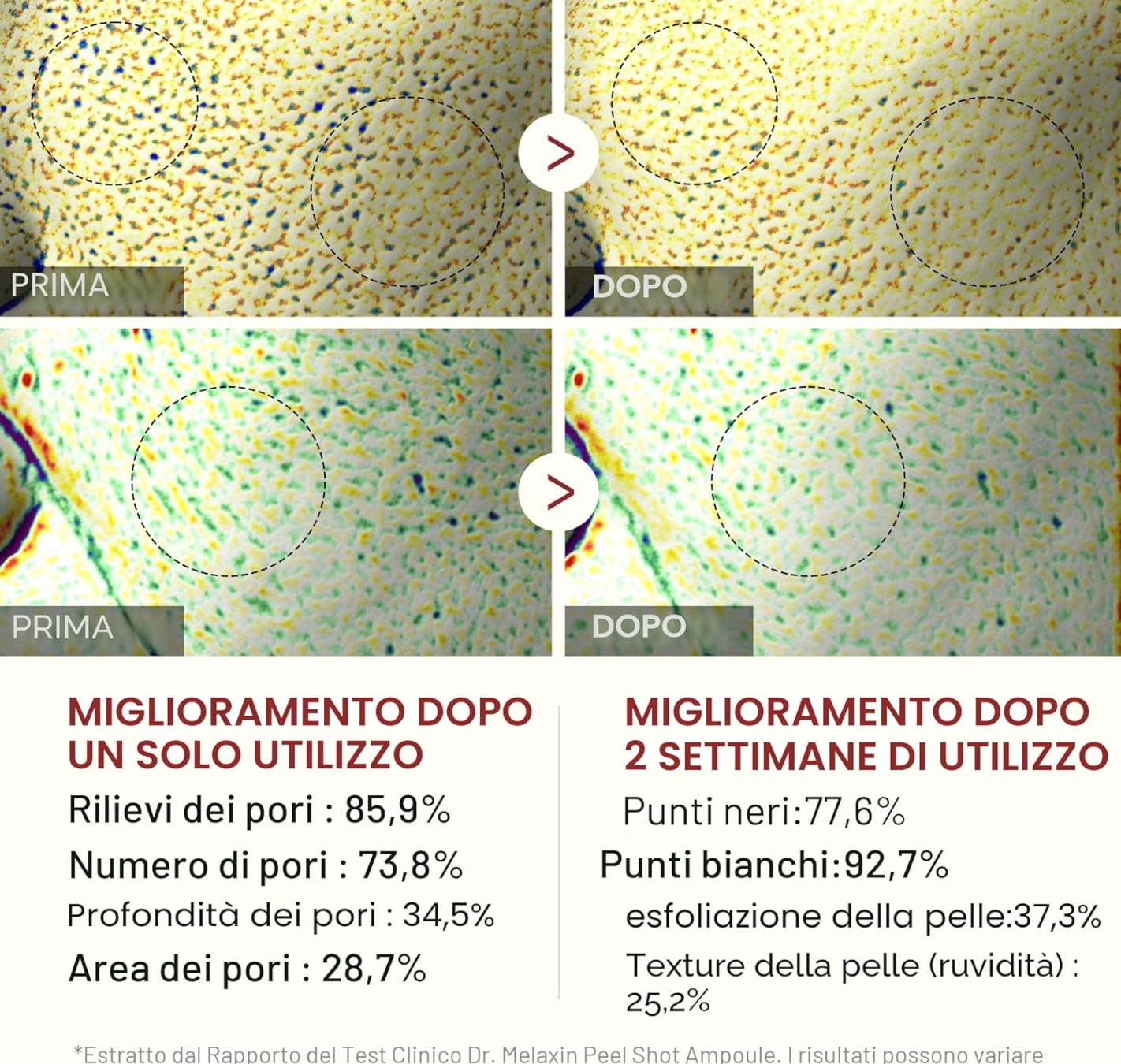 DR.MELAXIN PEEL SHOT Peeling-Ampulle mit schwarzem Reis