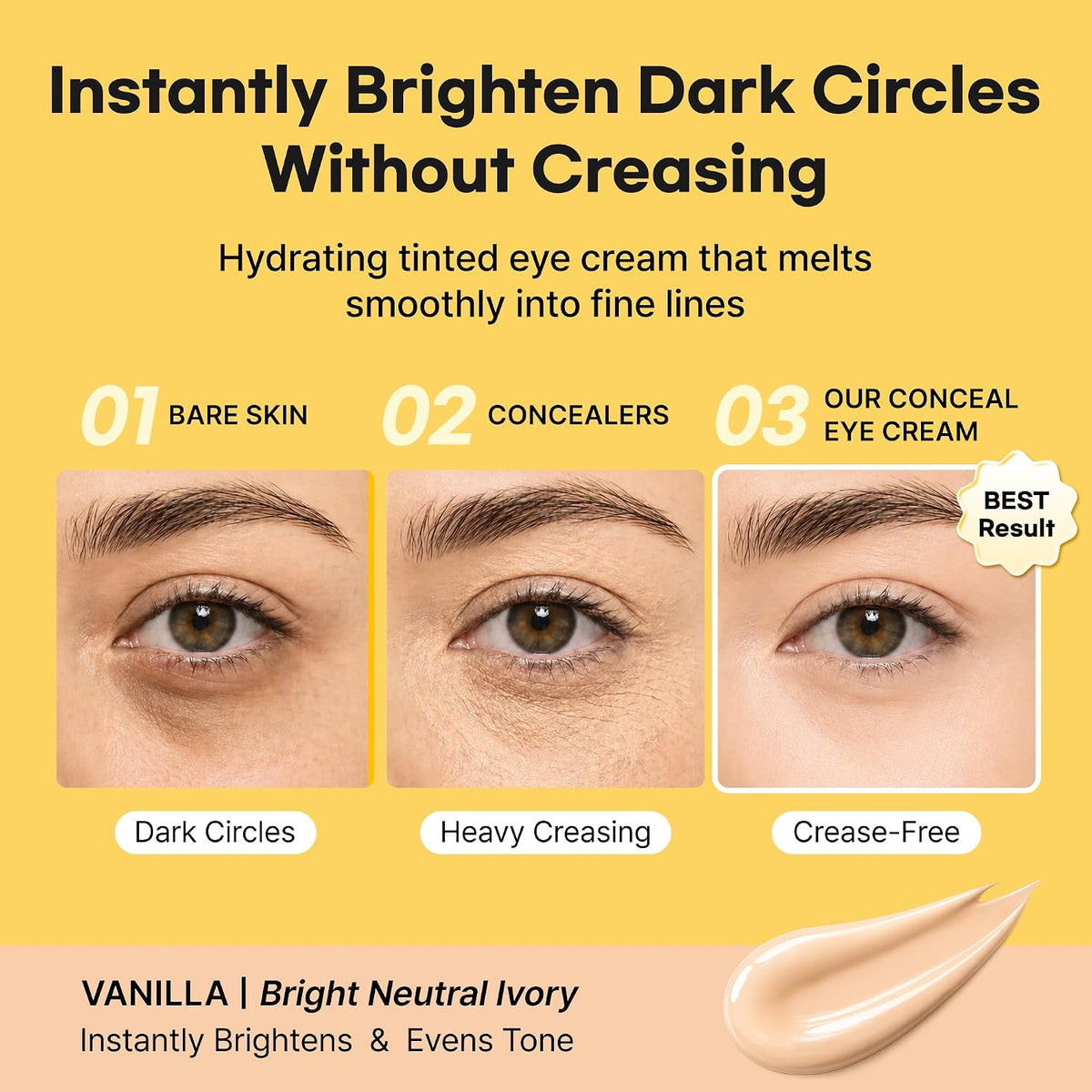 shaishaishai BANANA Conceal Augencreme