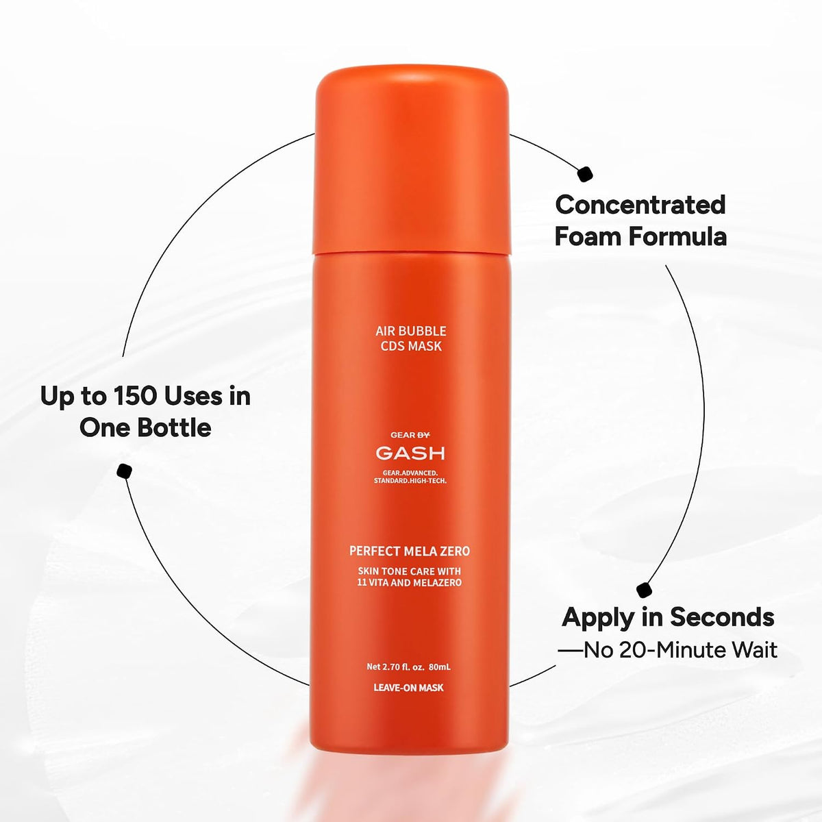 GEAR Perfect Mela Zero Bubble Mask