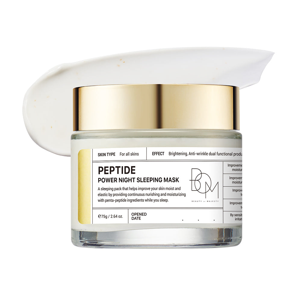 B.O.M PEPTIDE POWER NIGHT SLEEPING MASK