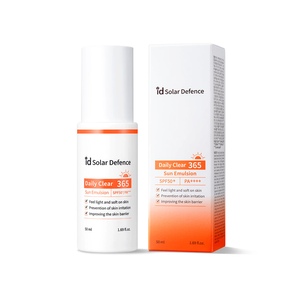 idPLACOSMETICS SOLAR DEFENSE DAILY CLEAR 365 SUN EMULSION SPF50+/ PA++++
