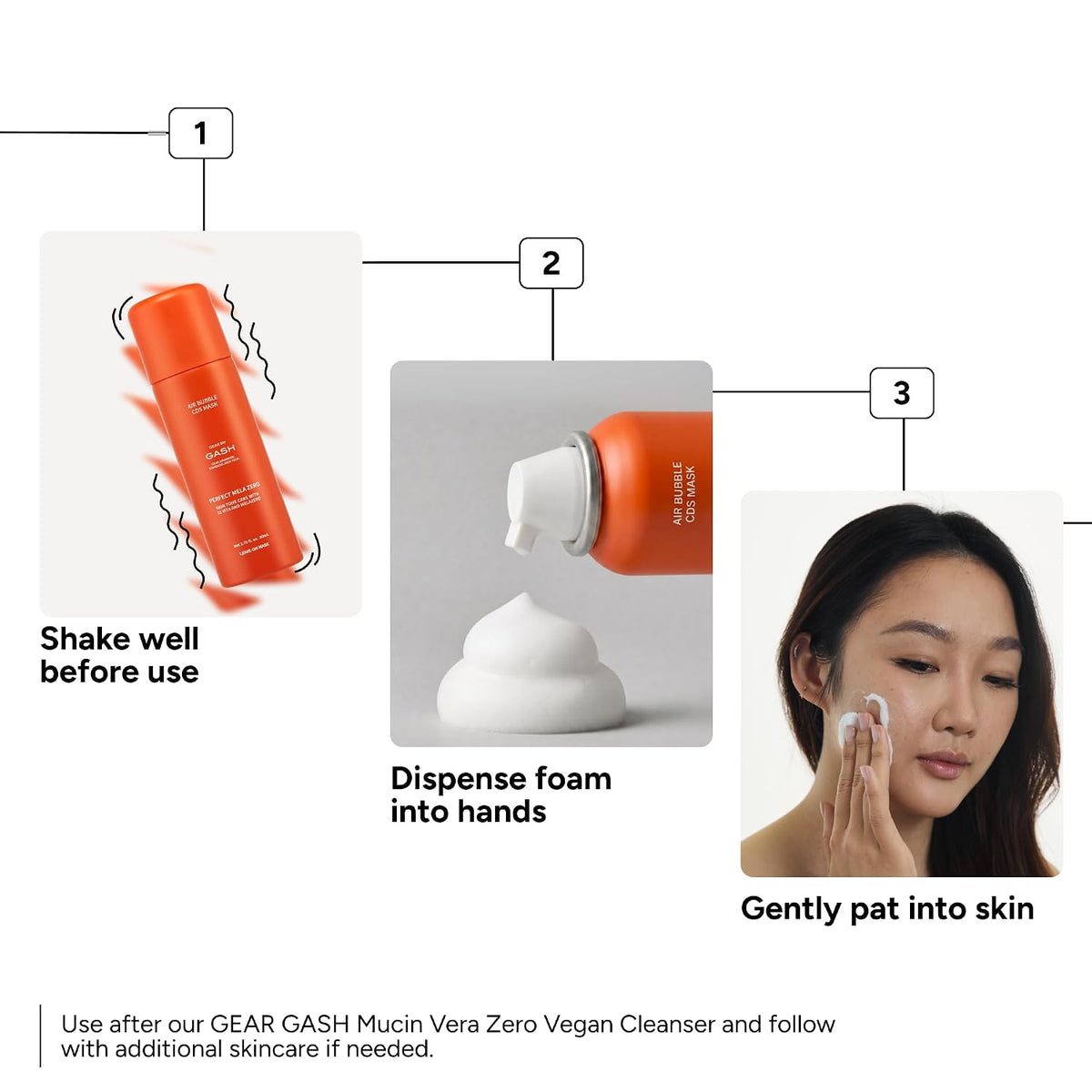 GEAR Perfect Mela Zero Bubble Mask
