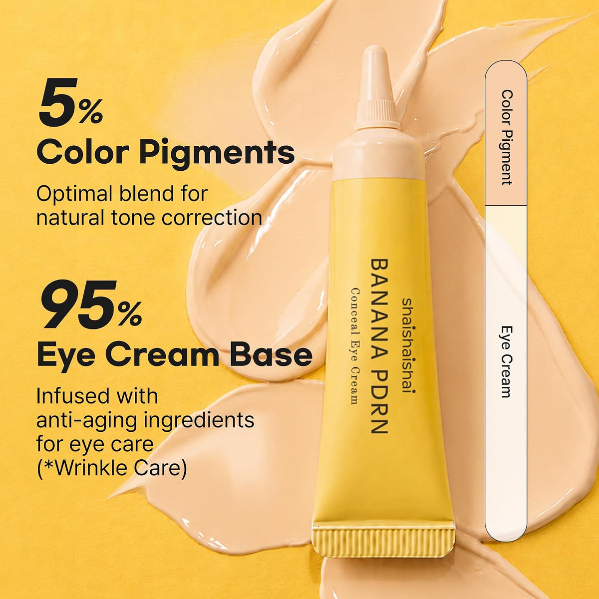 shaishaishai BANANA Conceal Augencreme