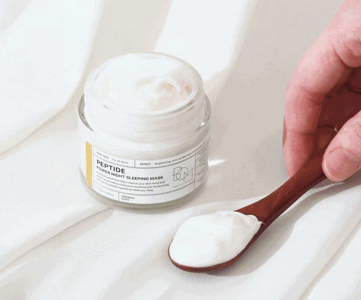 B.O.M PEPTIDE POWER NIGHT SLEEPING MASK