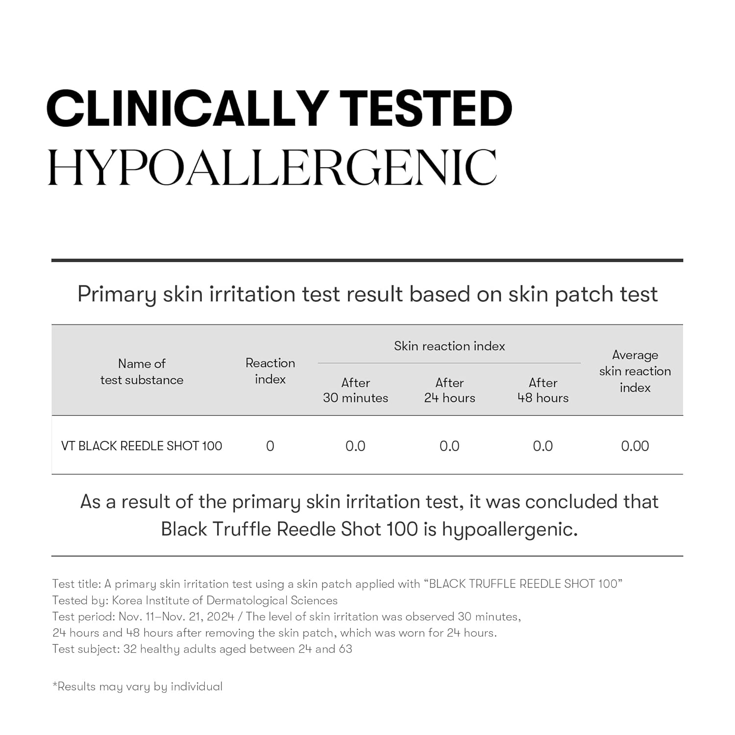 VT BLACK TRUFFE REEDLE SHOT 100