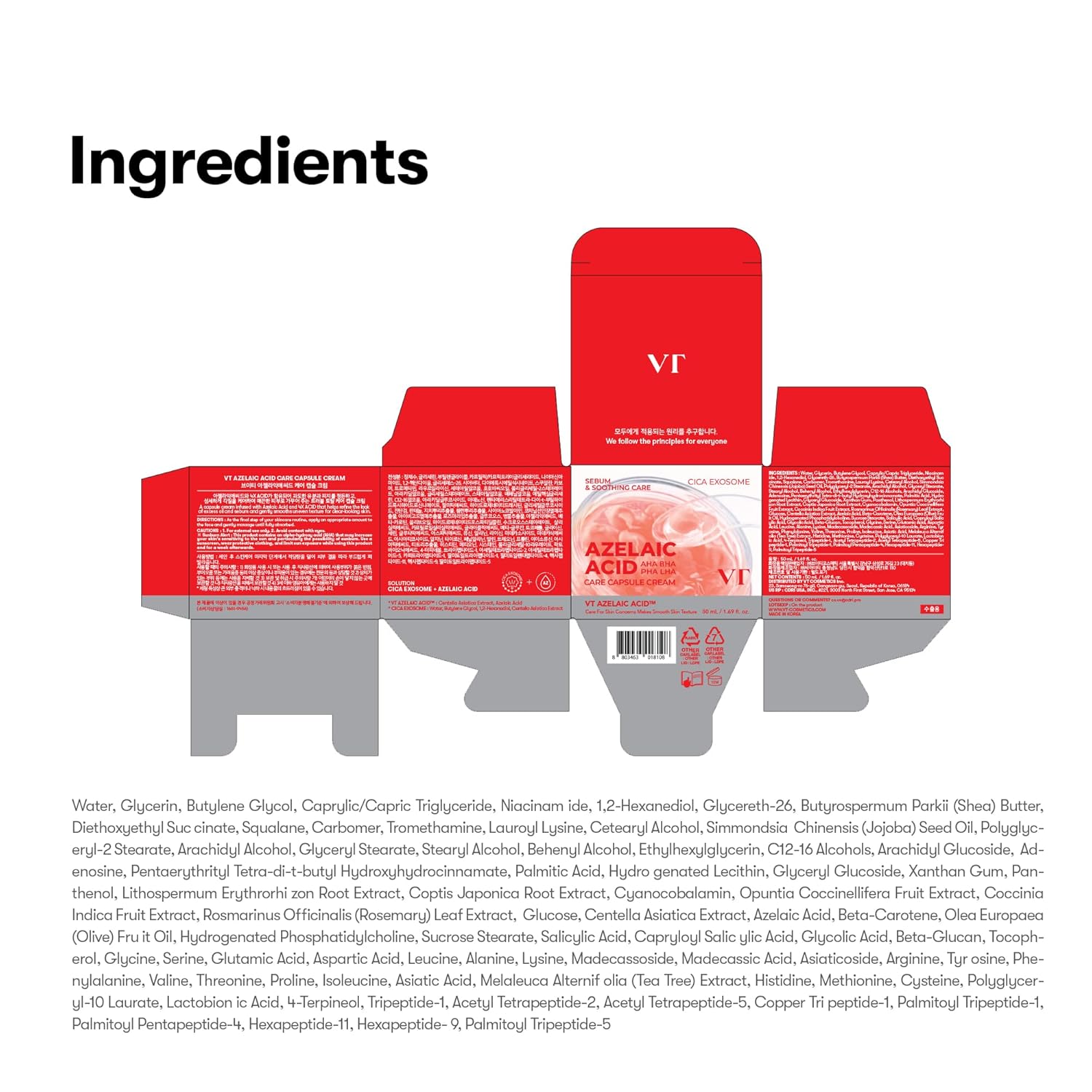 VT AZELAIC ACID CARE CAPSULE CREAM