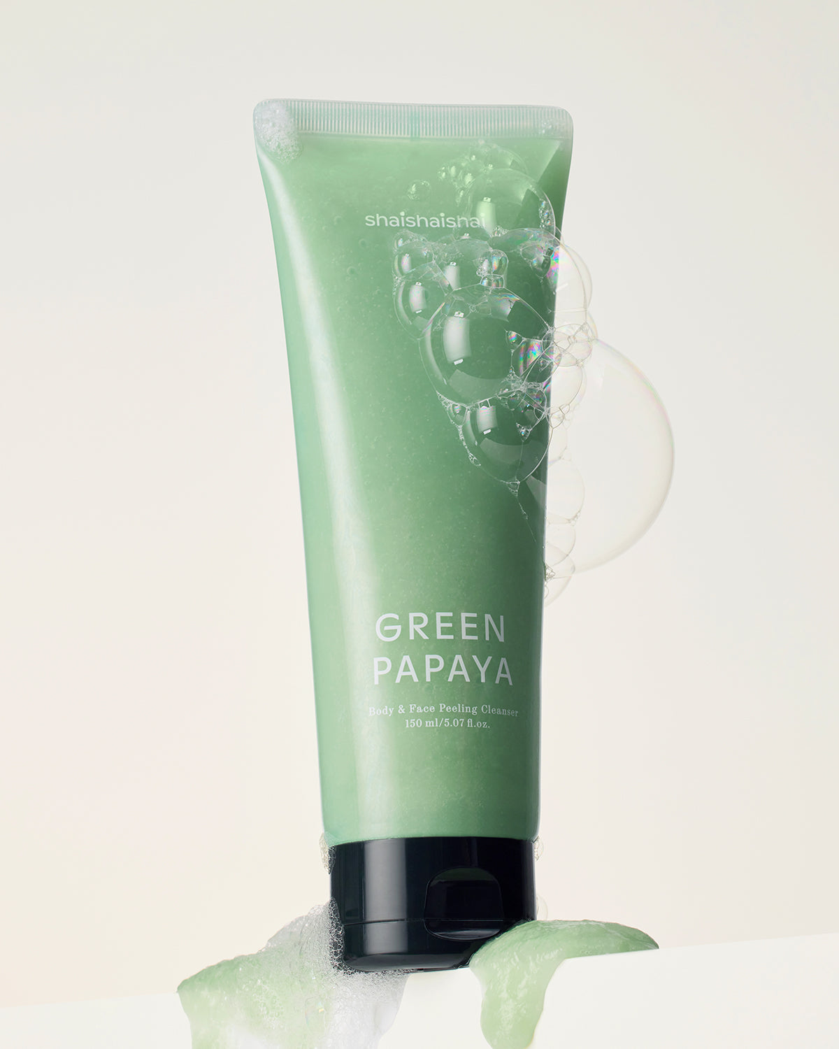 shaishaishai GRÜNE PAPAYA Peelingreiniger für Körper &amp; Gesicht