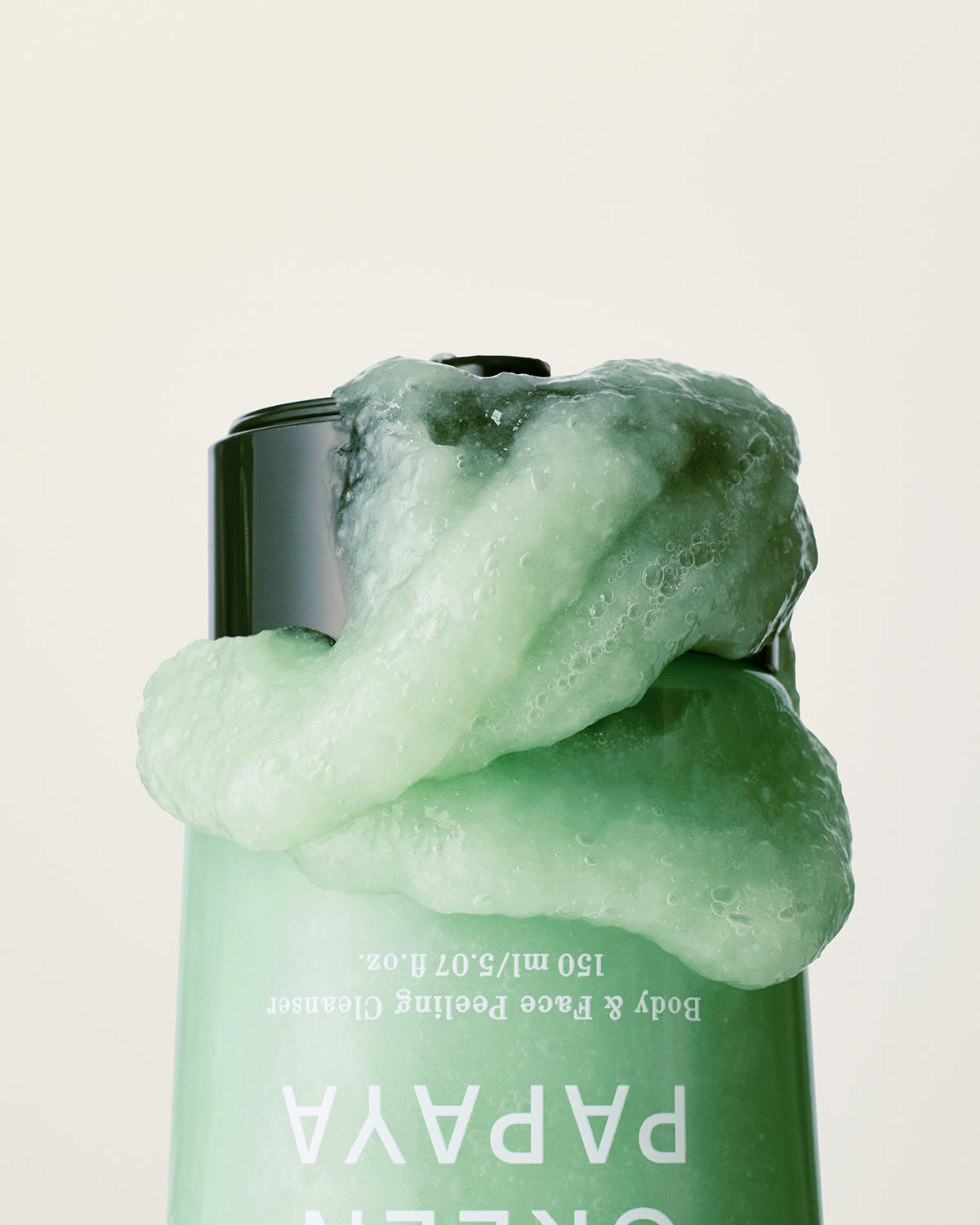 shaishaishai GRÜNE PAPAYA Peelingreiniger für Körper &amp; Gesicht