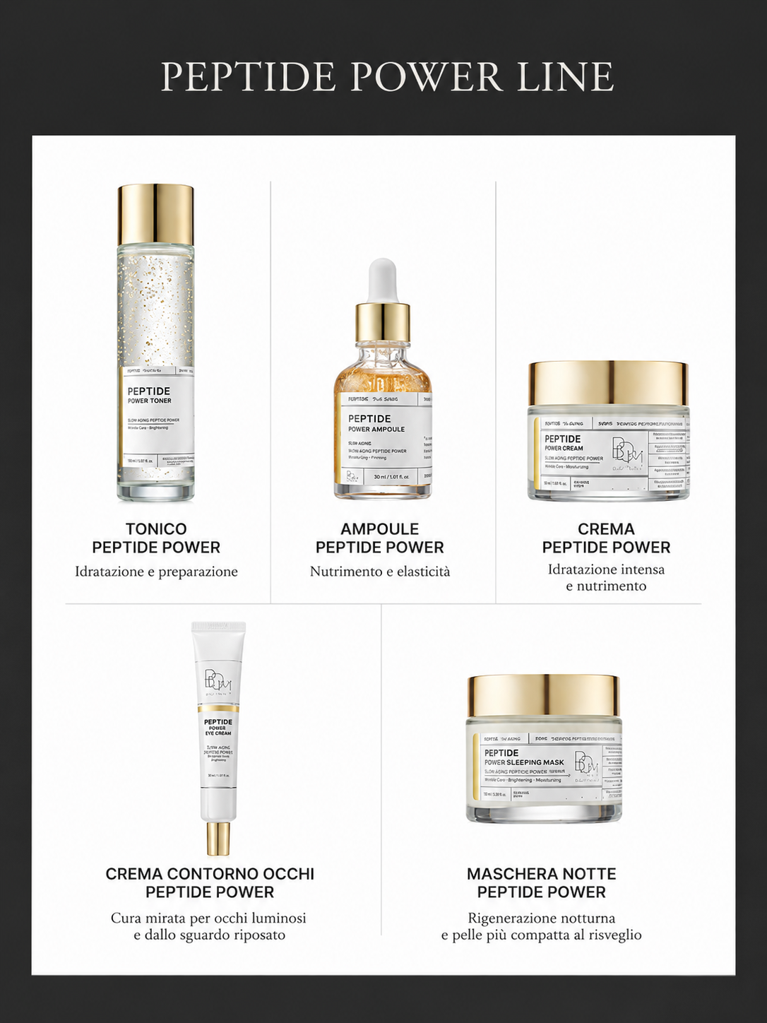 BEAUTY OF MAJESTY B.O.M PEPTIDE POWER CREME