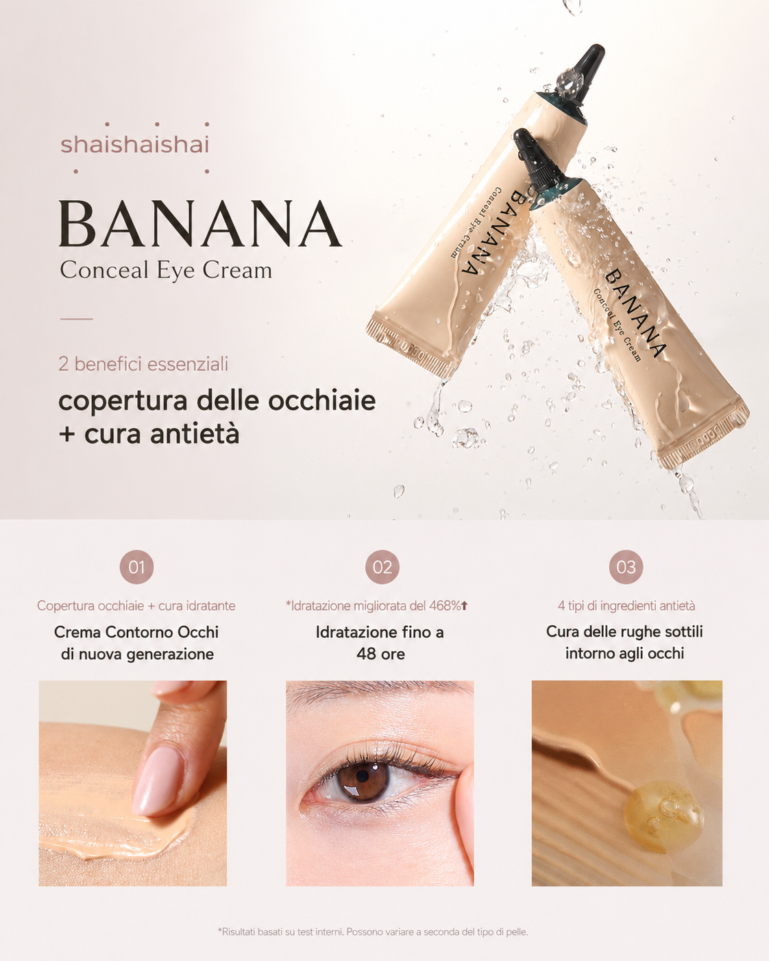 shaishaishai BANANA Conceal Augencreme