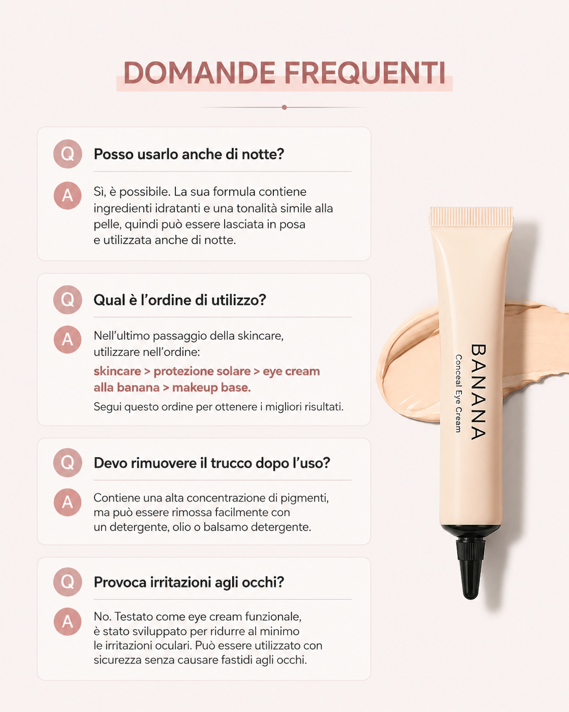 shaishaishai BANANA Conceal Augencreme