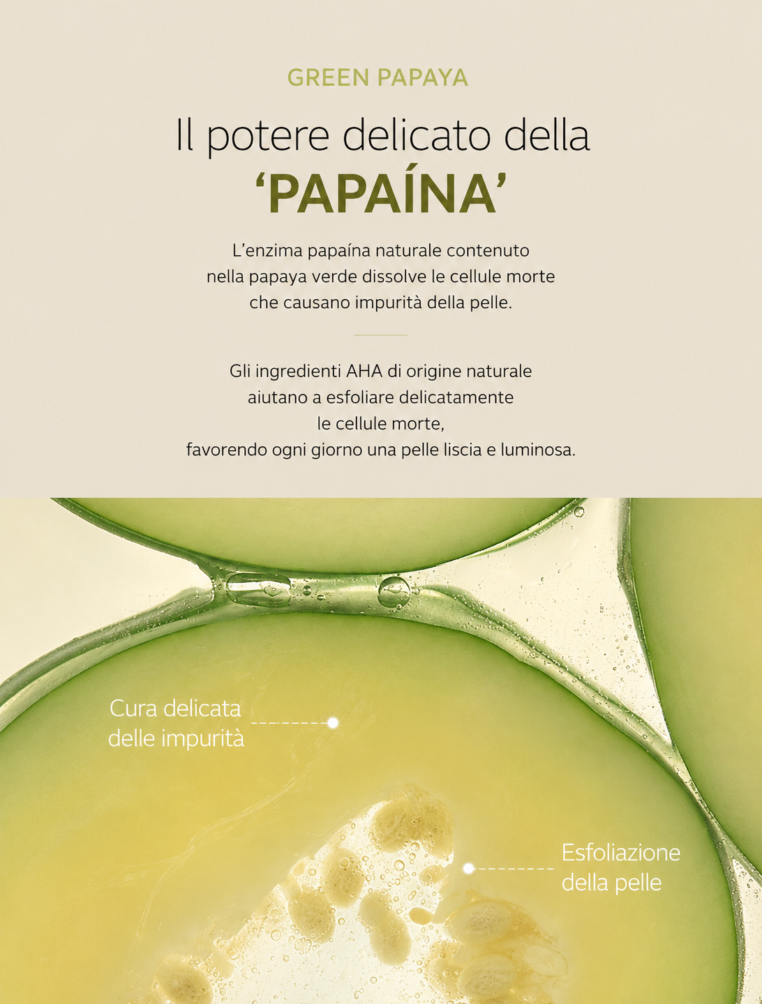 shaishaishai GREEN PAPAYA pH-balancierter Reiniger