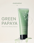 shaishaishai GRÜNE PAPAYA Peelingreiniger für Körper & Gesicht