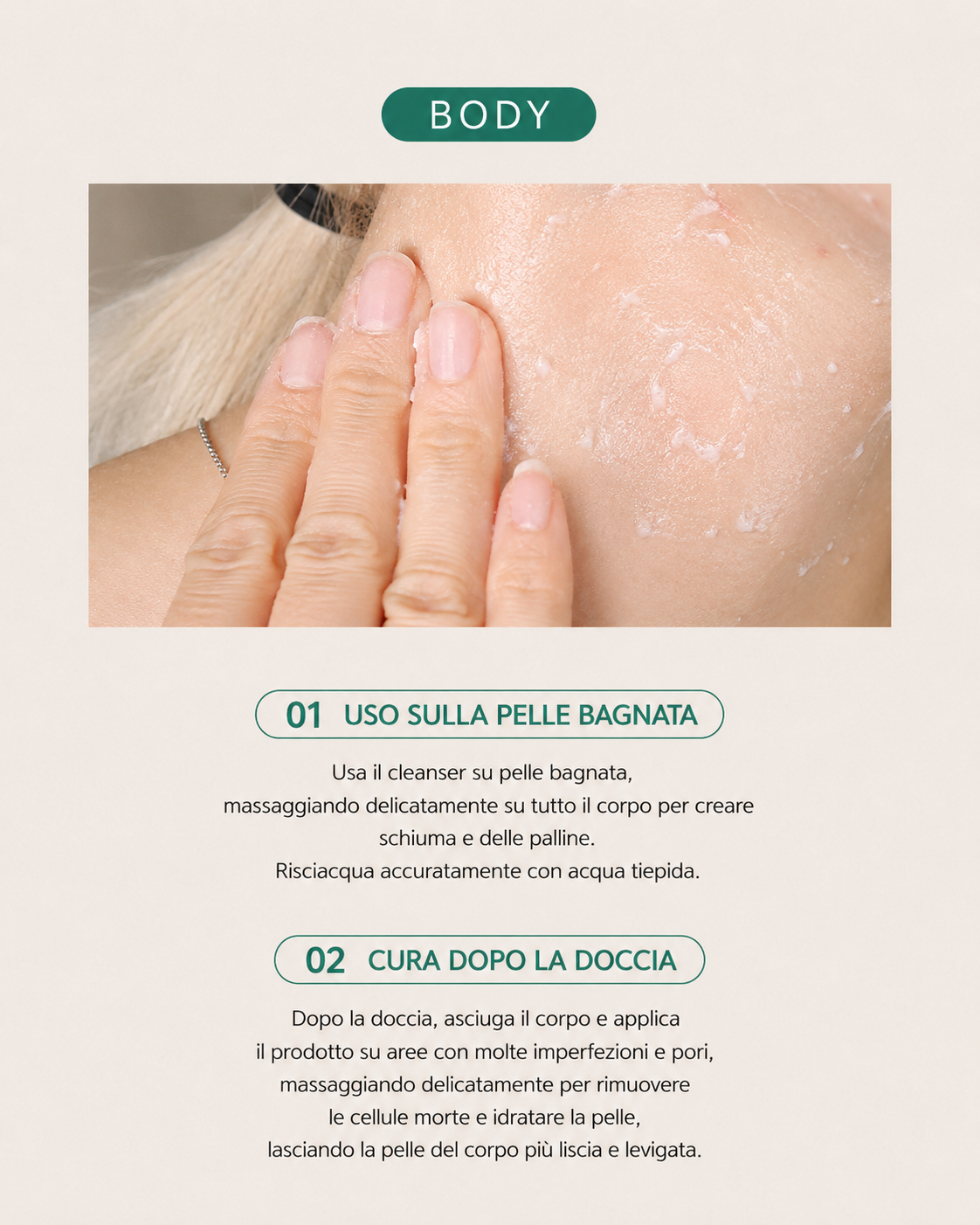 shaishaishai GRÜNE PAPAYA Peelingreiniger für Körper &amp; Gesicht