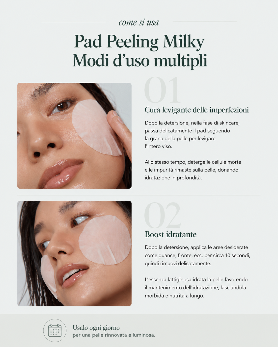 shaishaishai REPAIR MILKY Hautpeeling-Pad 60 Stk.