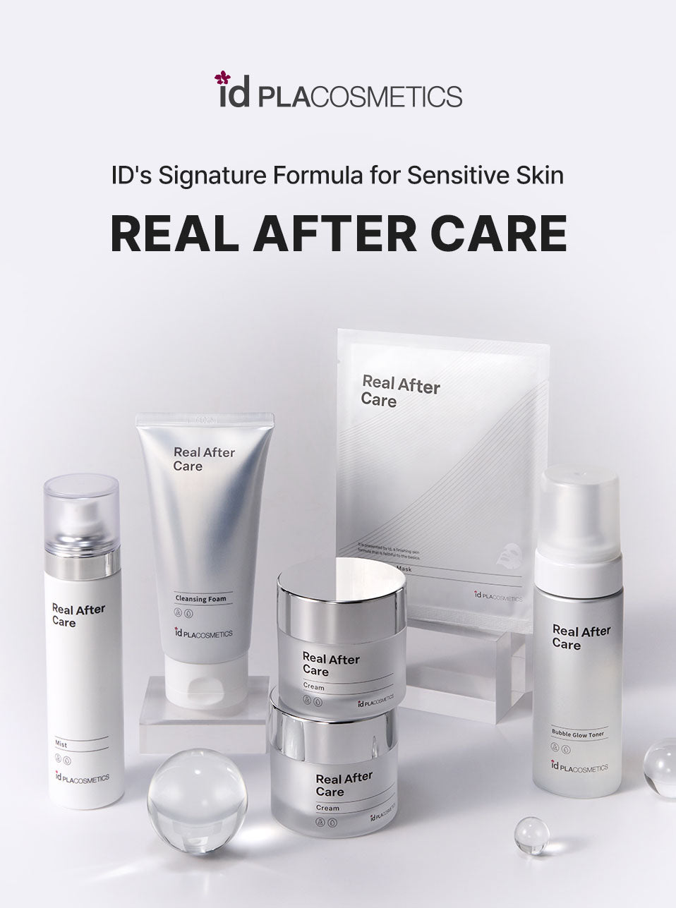 idPLACOSMETICS REAL AFTERCARE BUBBLE GLOW TONER