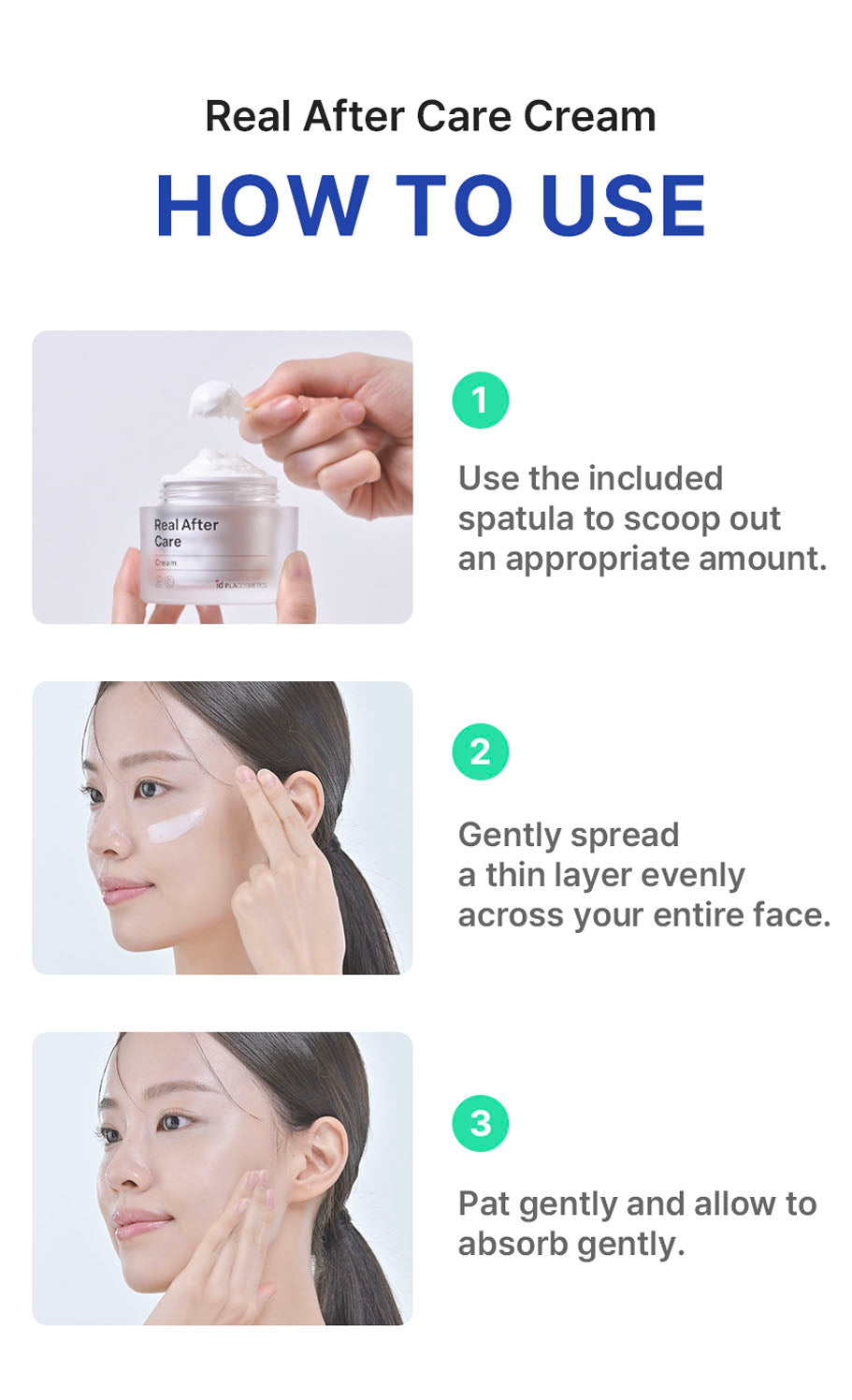 idPLACOSMETICS REAL AFTER CARE CREAM