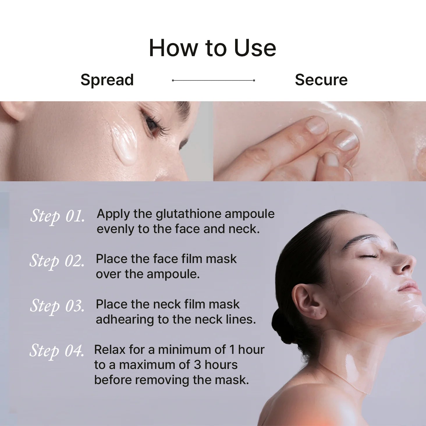 House of B Glutathione All-in-One Film (3 pieces)