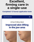 idPLACOSMETICS FACE FIT MINUS BAND V3 (4 pieces)
